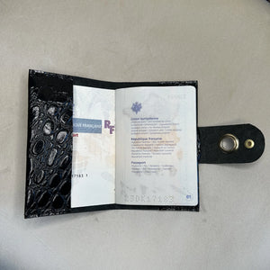 protège passeport fait main