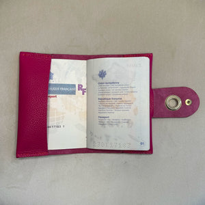protège passeport fait main